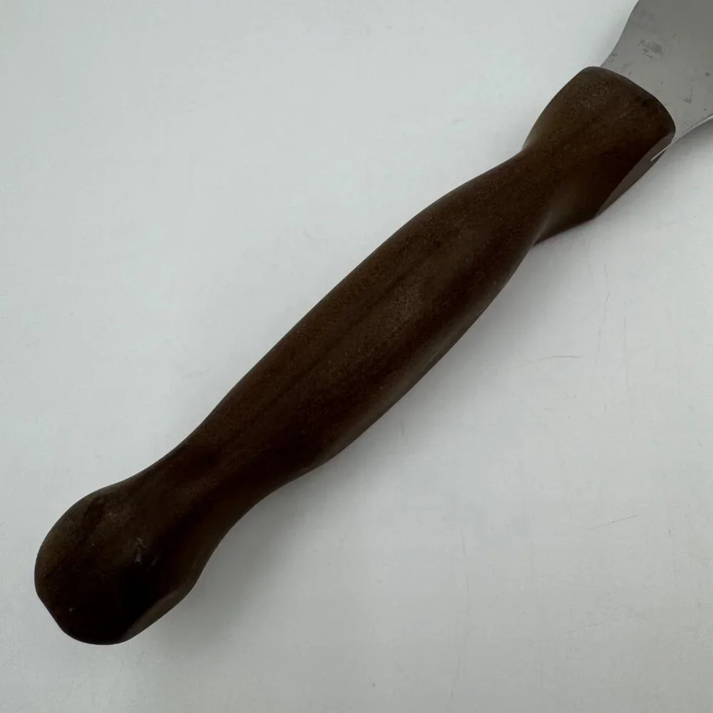 Cutco #28 Spatula Knife 7” Blade Brown Swirl Handle Icing Spreader Vintage